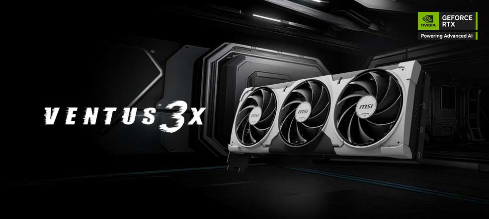 MSI GeForce RTX 5070 Ti 16GB VENTUS 3X OC | G507T-16V3C