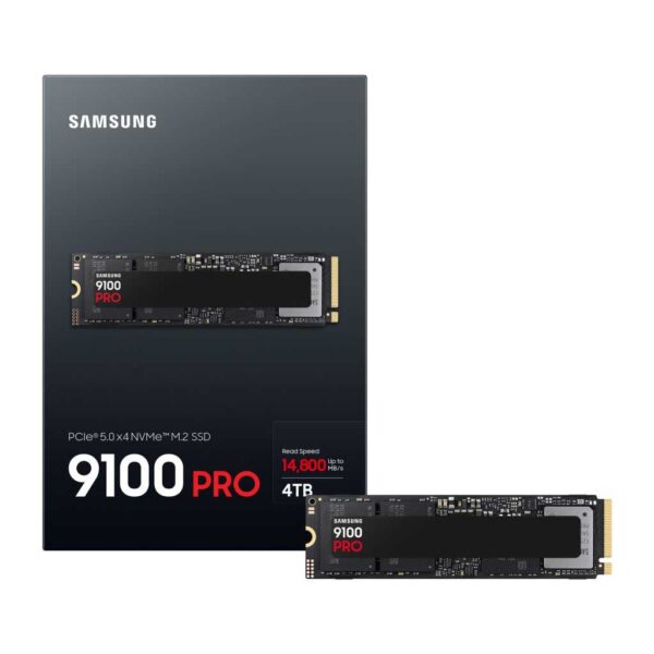 Samsung 9100 PRO 4TB NVMe M.2 SSD | MZ-VAP4T0CW