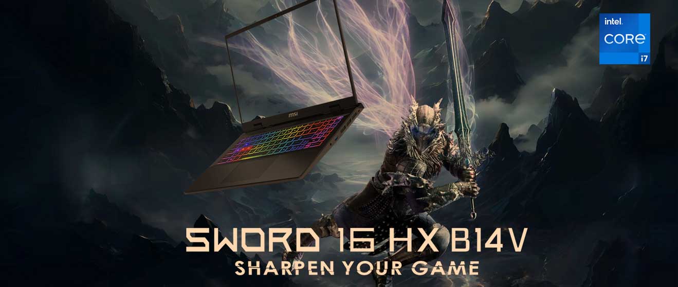 MSI Sword 16 HX B14V Gaming PC Portable | B14VGKG-851MA