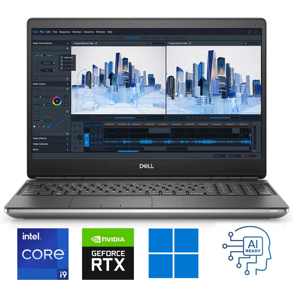 Dell Precision 7560 i9-11950H Mobile Workstation KKPN2