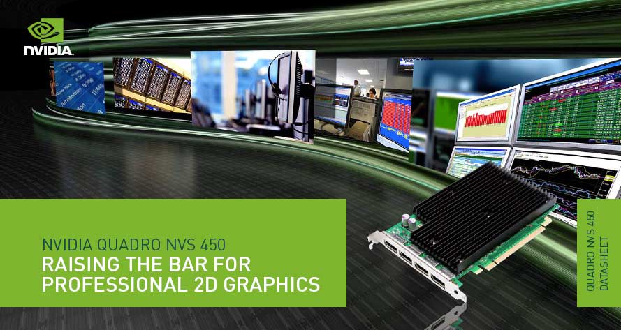 NVIDIA QUADRO NVS 450 Carte Graphique 492187-001 