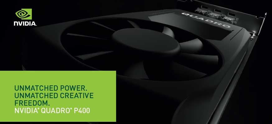 NVIDIA QUADRO P400 2Go Carte graphique | VCQP400V2-PB