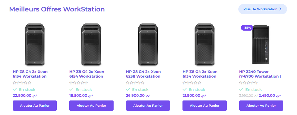 Workstations – Puissance Pro au Service de la Productivité Workstations – Puissance Pro au Service de la Productivité