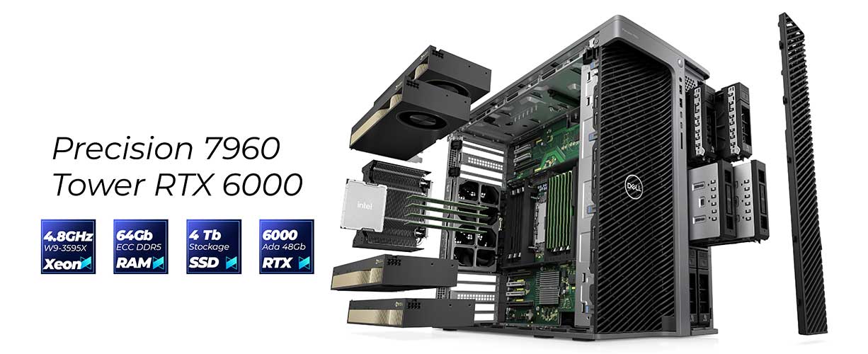 Precision 7960 Tower RTX 6000 Workstation | T7960-W9