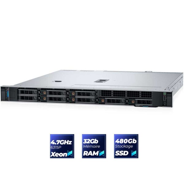 Dell PowerEdge R360 Rack Serveur | EMEA-R360-SPL4