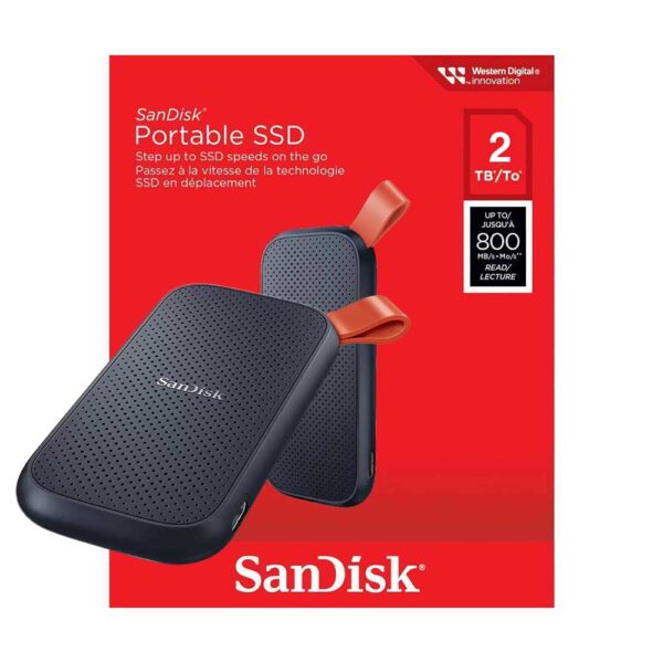 SanDisk Portable SSD 2Tb 800MB/s | SDSSDE30-2T00-G26
