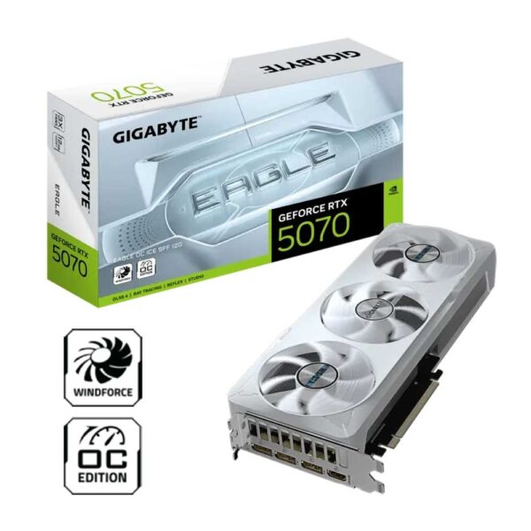 Gigabyte GeForce RTX 5070 EAGLE OC 12G | V-N5070EAGLEOC ICE-12GD